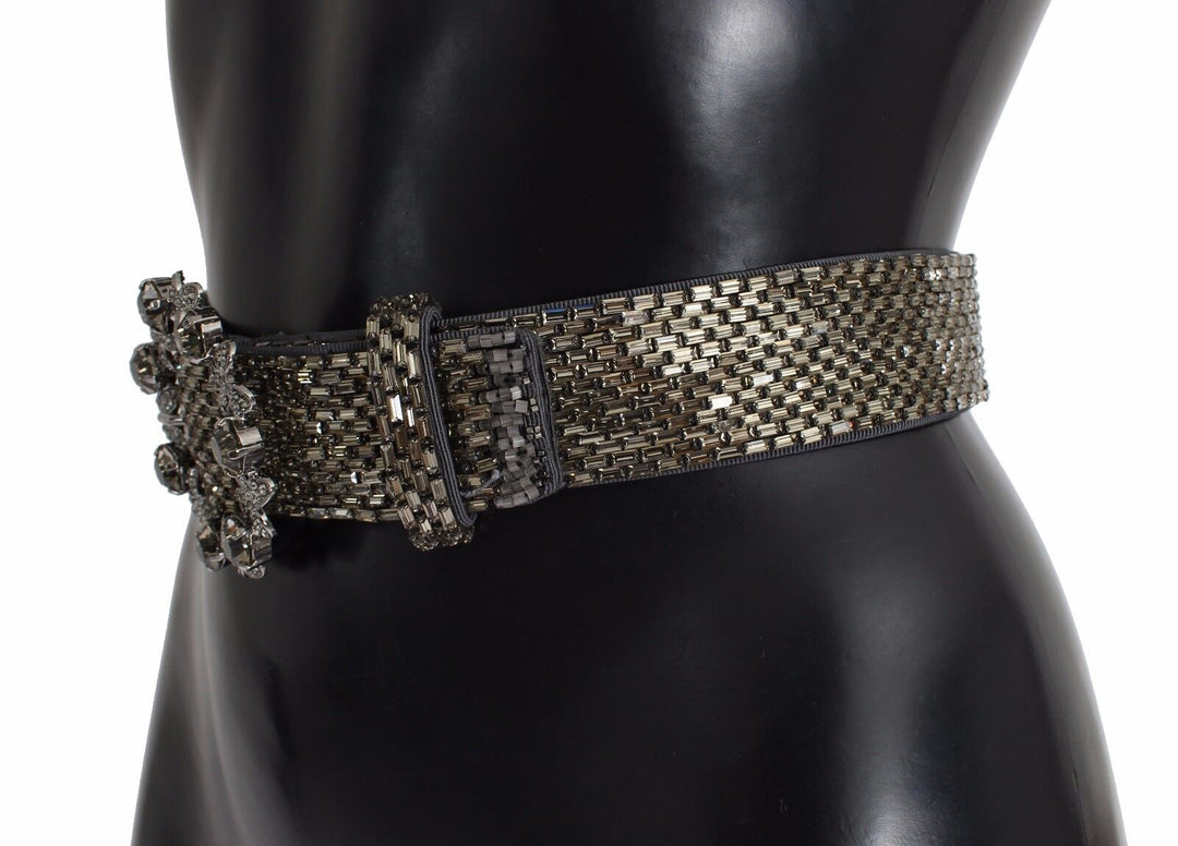Sequined Swarovski crystal waist belt