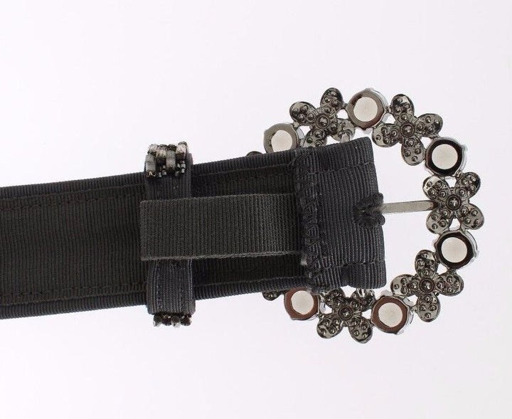 Sequined Swarovski crystal waist belt