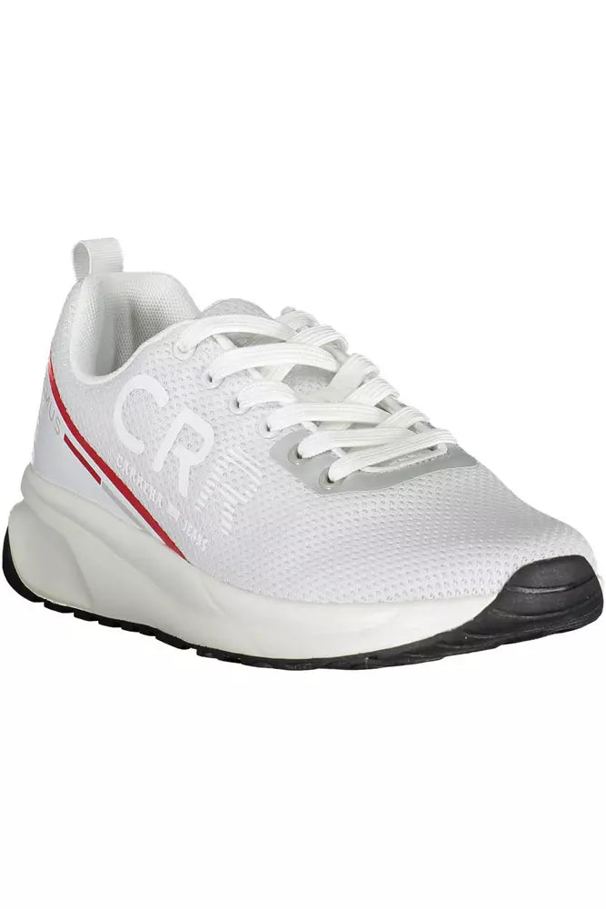 Carrera Weißes Polyethylen Herren Sneaker