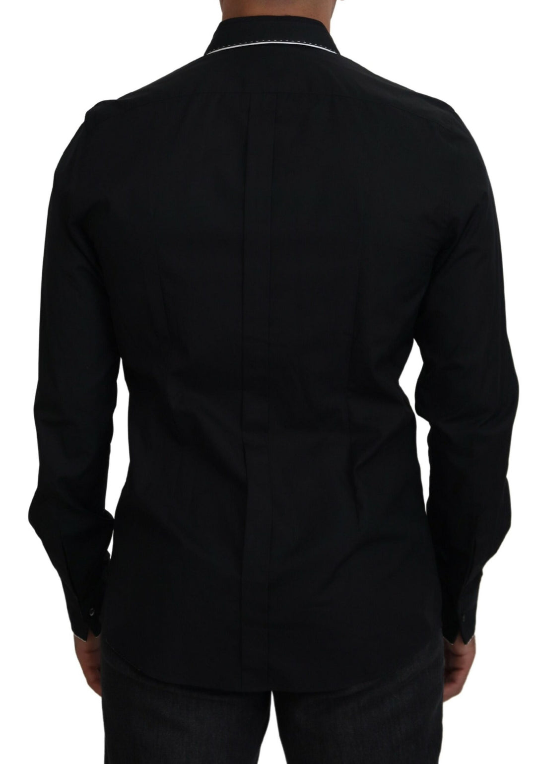 Elegant slim fit tuxedo shirt