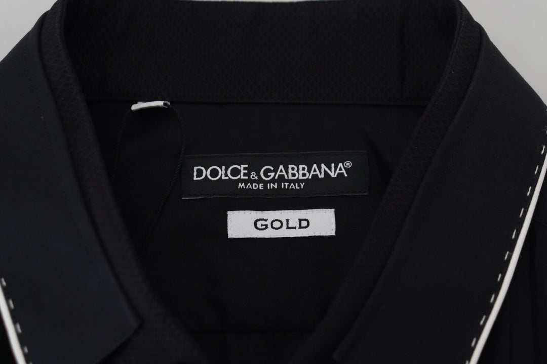 Elegant slim fit tuxedo shirt