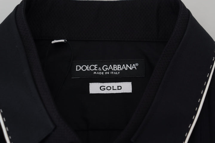 Elegant slim fit tuxedo shirt