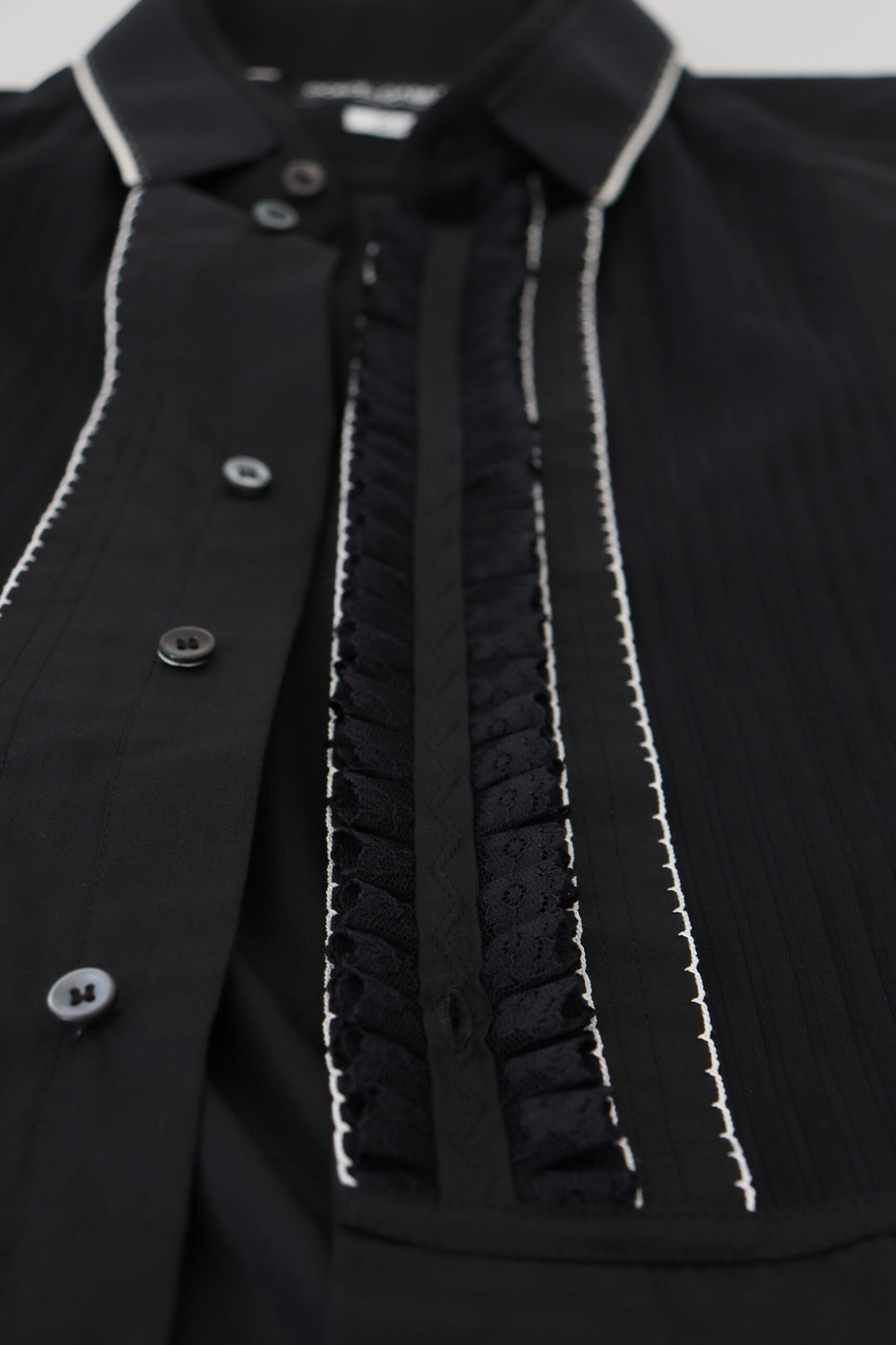 Elegant slim fit tuxedo shirt