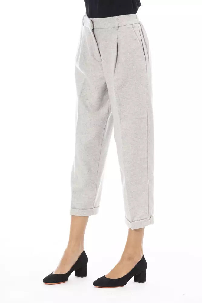 Elegante Wollhose für Damen