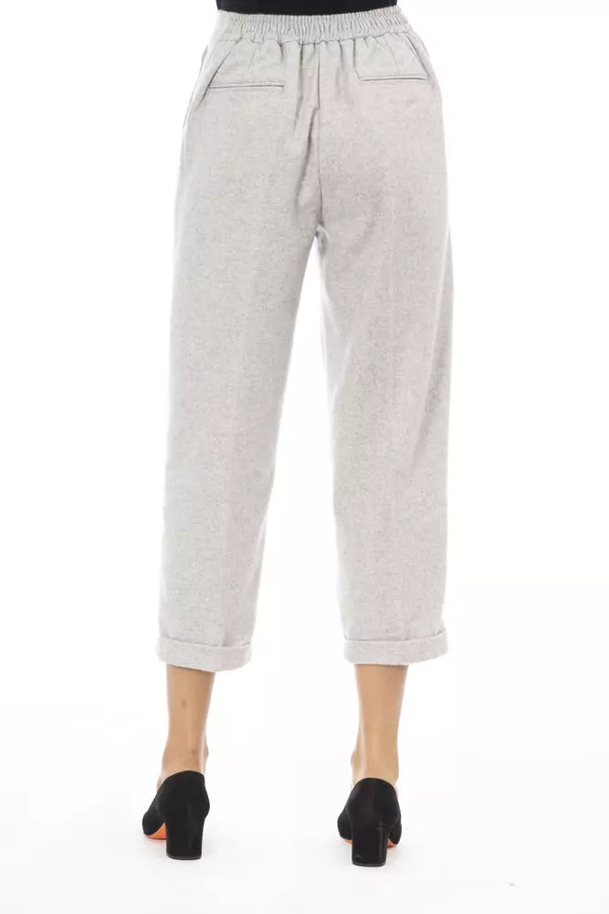 Elegante Wollhose für Damen