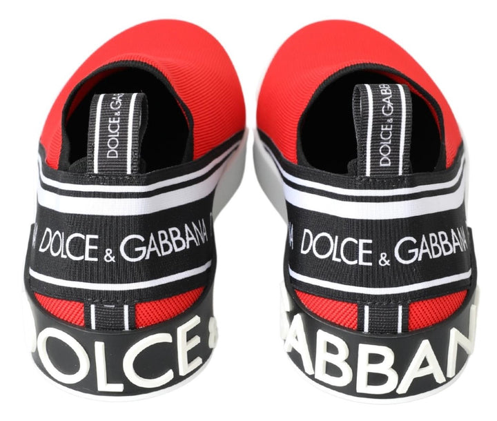 Dolce & Gabbana Elegante dreifarbige Loafers für Männer