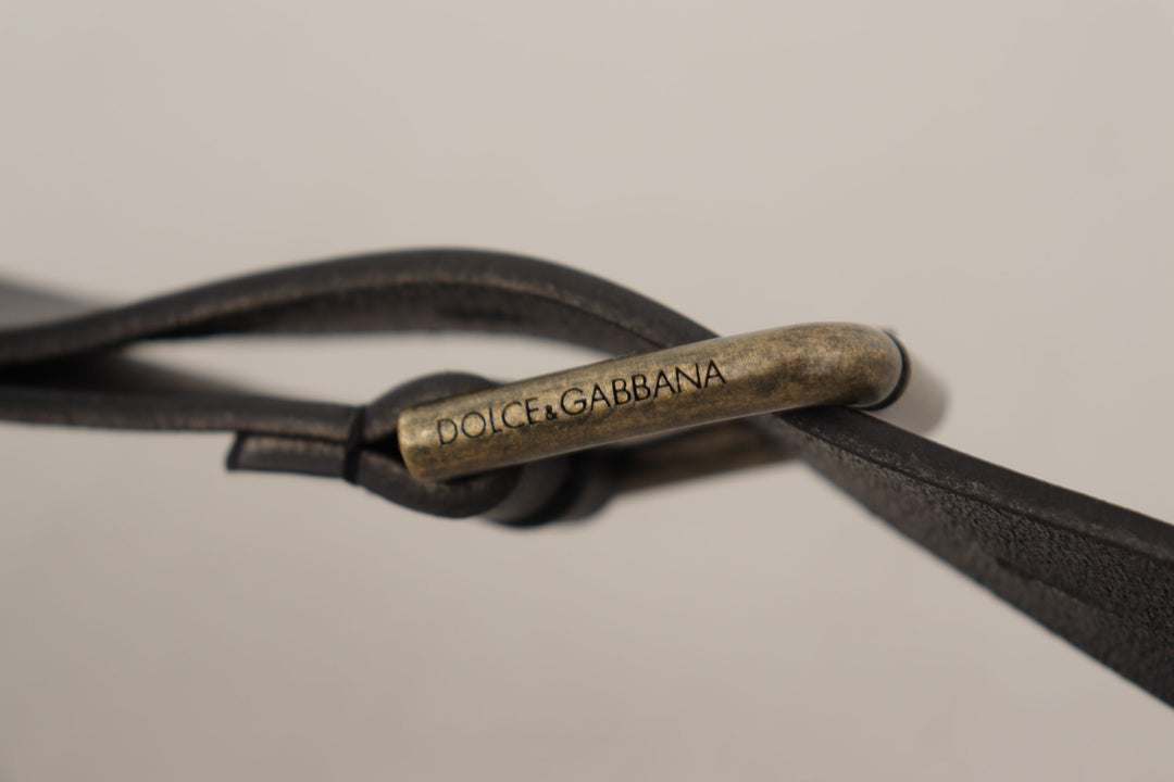 Elegant Italian leather belt
