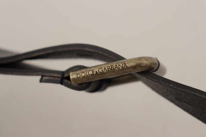 Elegant Italian leather belt