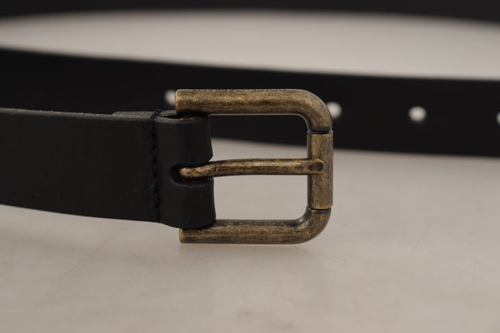 Elegant Italian leather belt