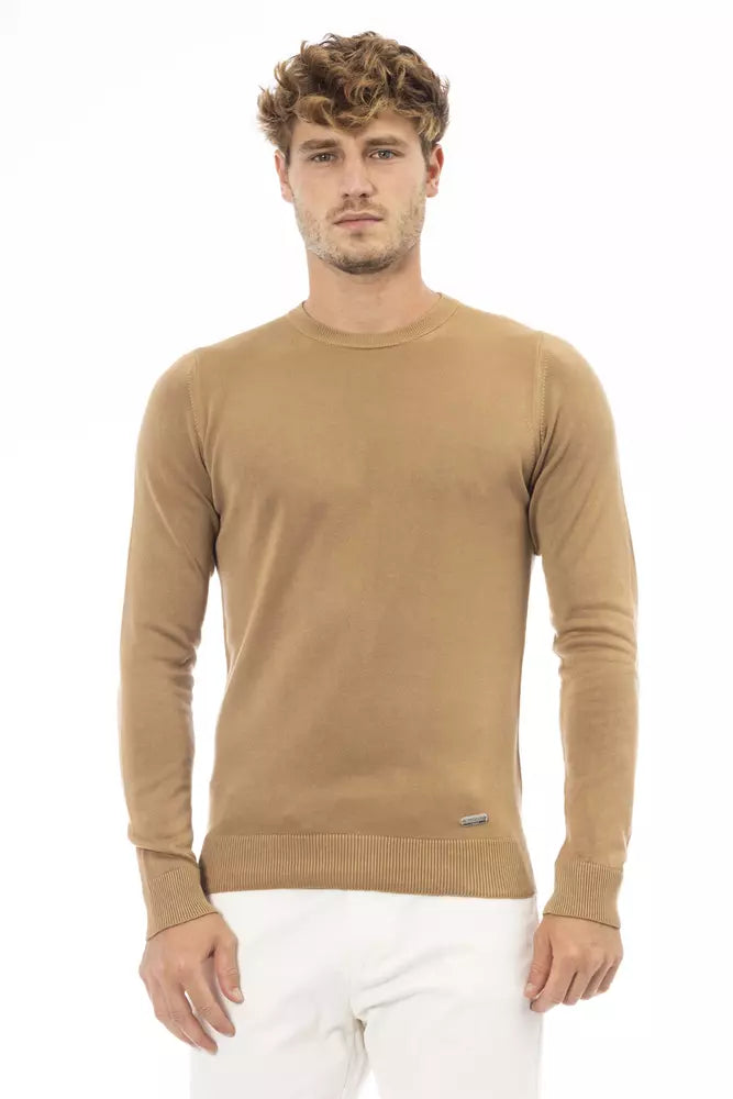 Beige Modal Men's Sweater