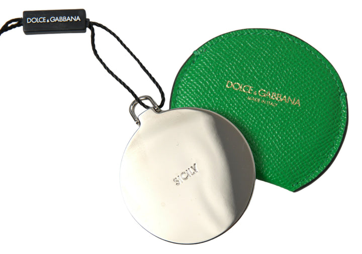 Elegant calfskin mirror holder