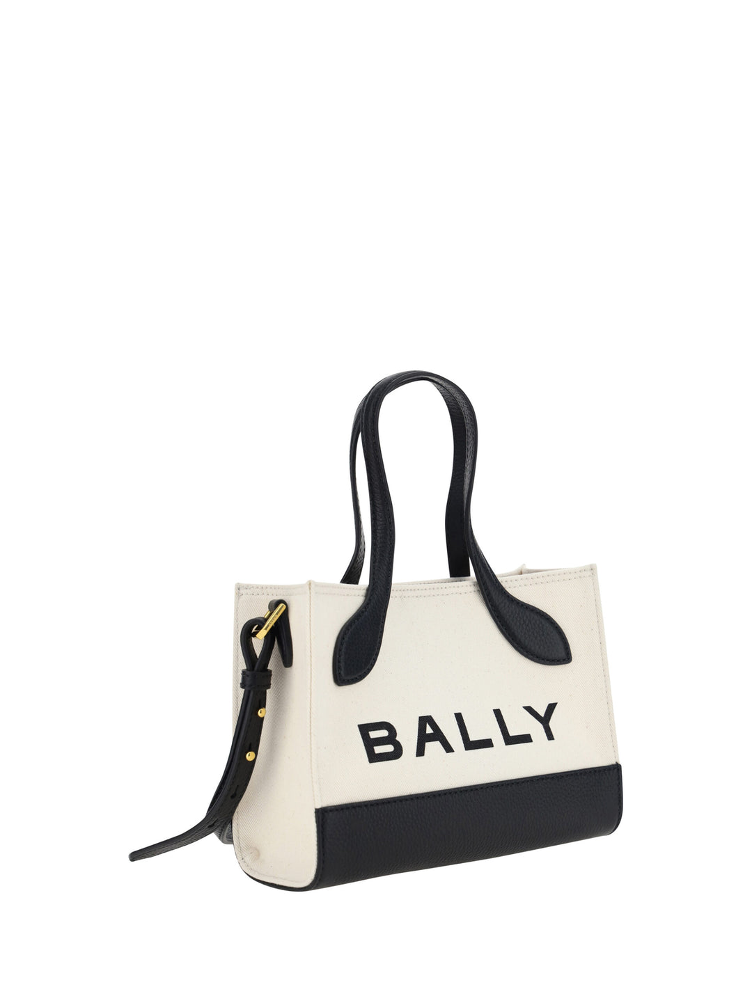 Schicke kontrastierende Mini-Lederhandtasche