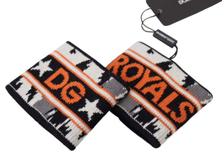 Zweiteiliges Set in Orange und Grau DG Royal Wristband