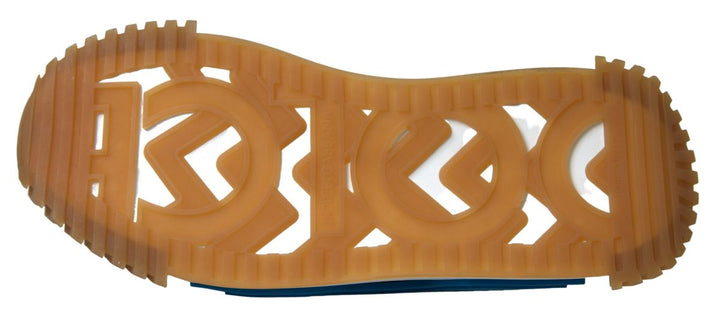 Braunes Wildleder Crown Logo NS1 Rutschen Sandalen