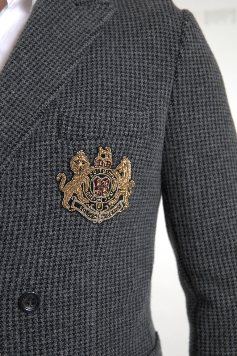 Elegant, slim-fit cashmere blazer