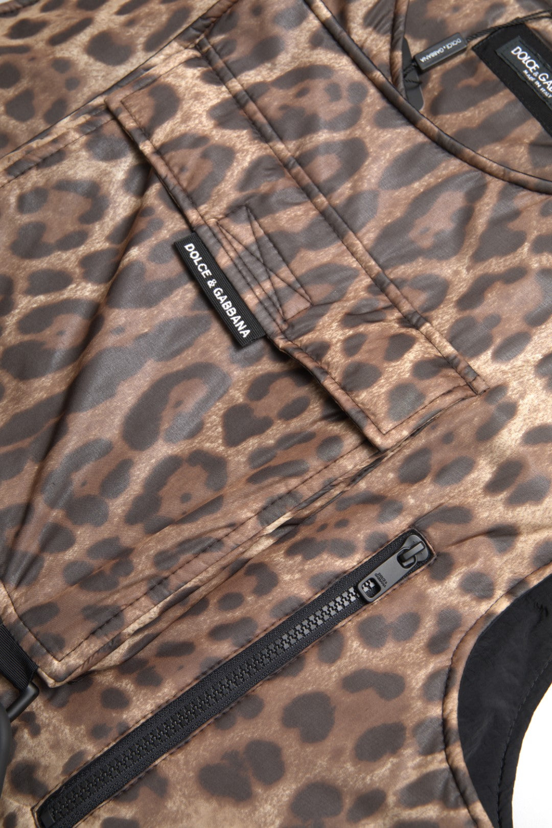 Leopard silk vest Exclusive sportswear