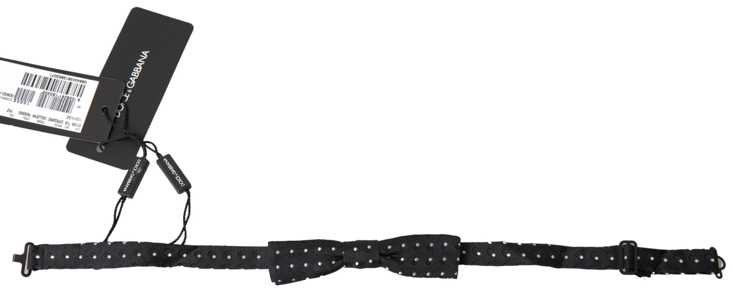 Elegant silk bow tie for elegant evenings