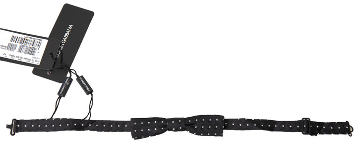 Elegant silk bow tie for elegant evenings