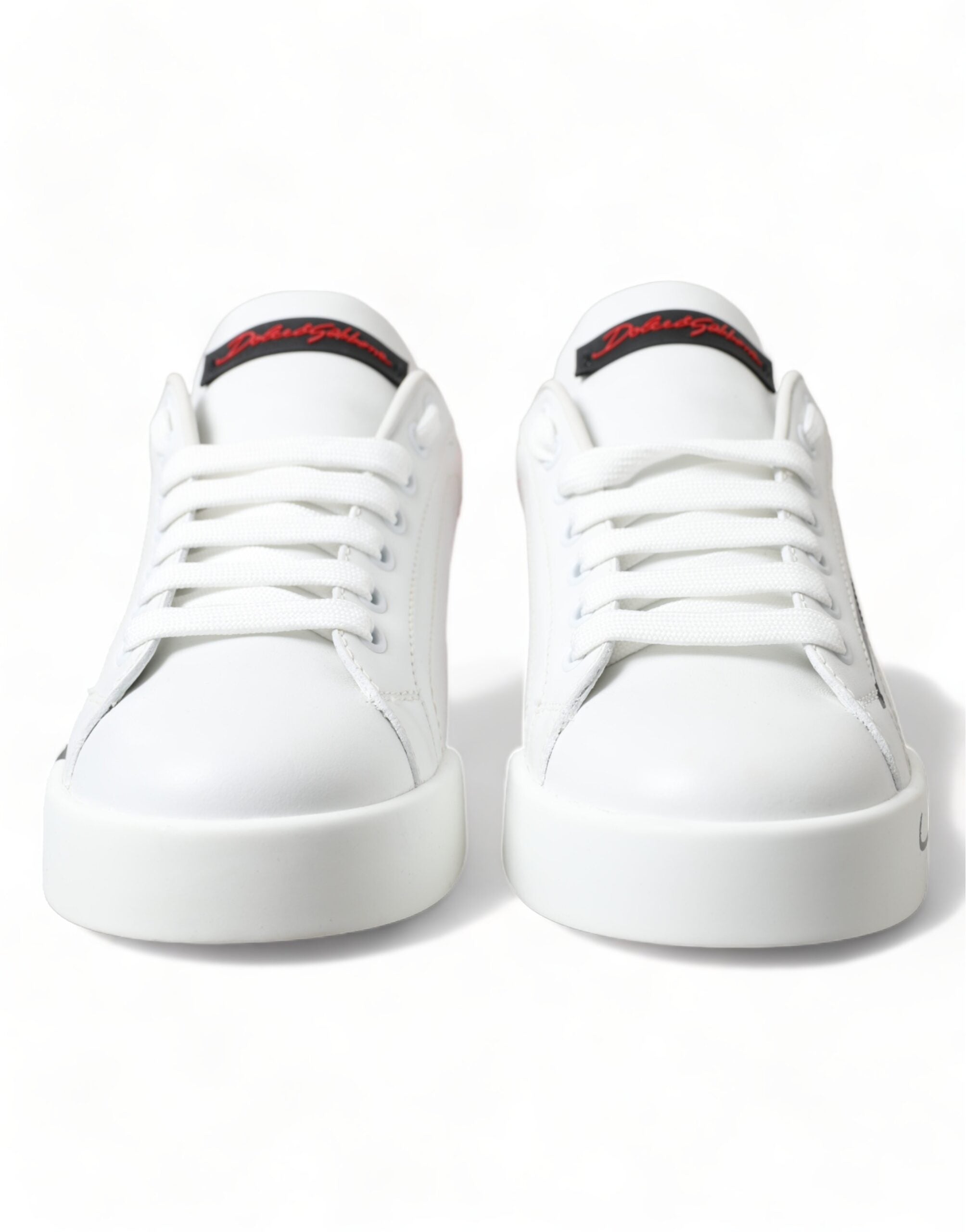 Elegant Portofino sneakers in white leather