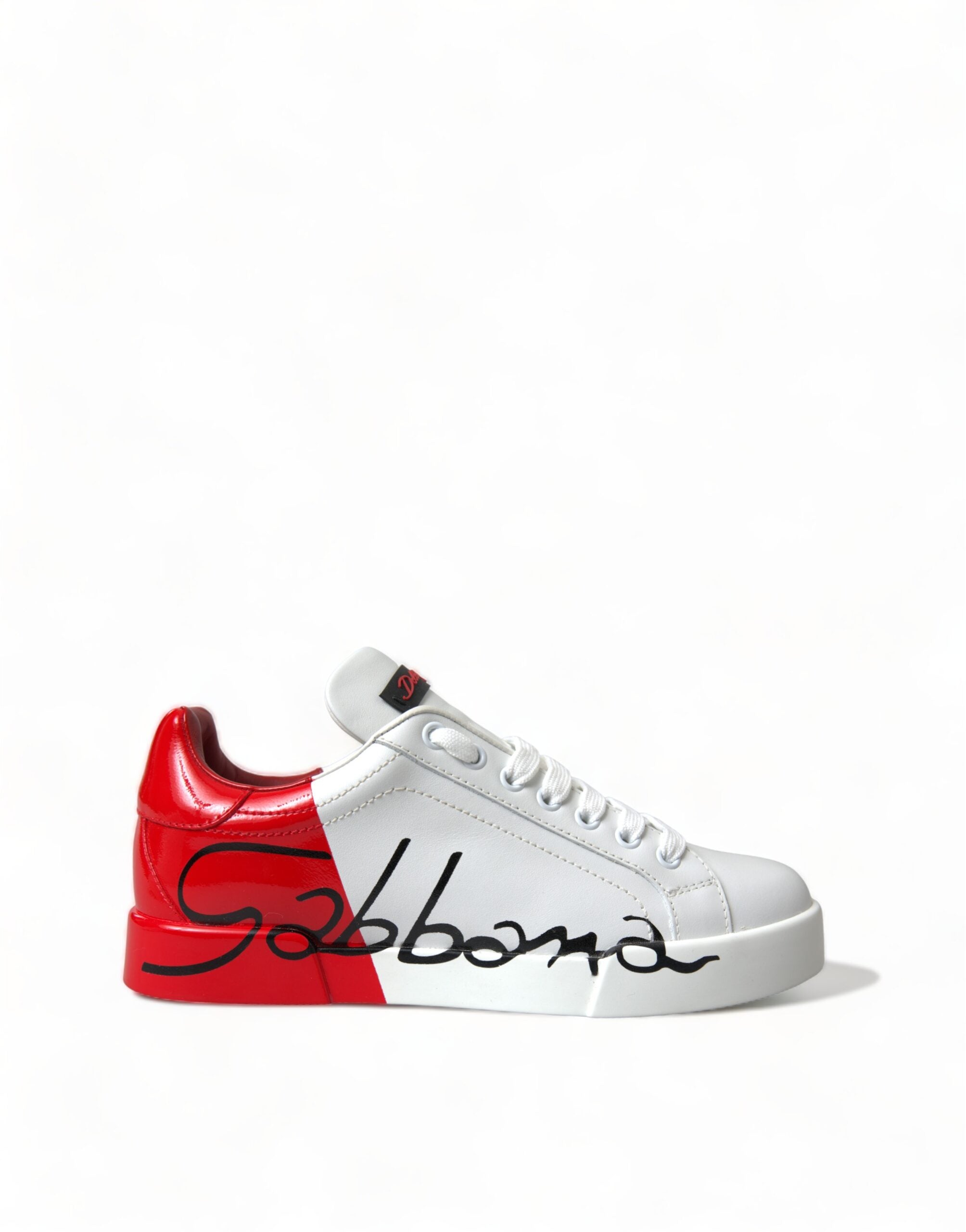Elegant Portofino sneakers in white leather