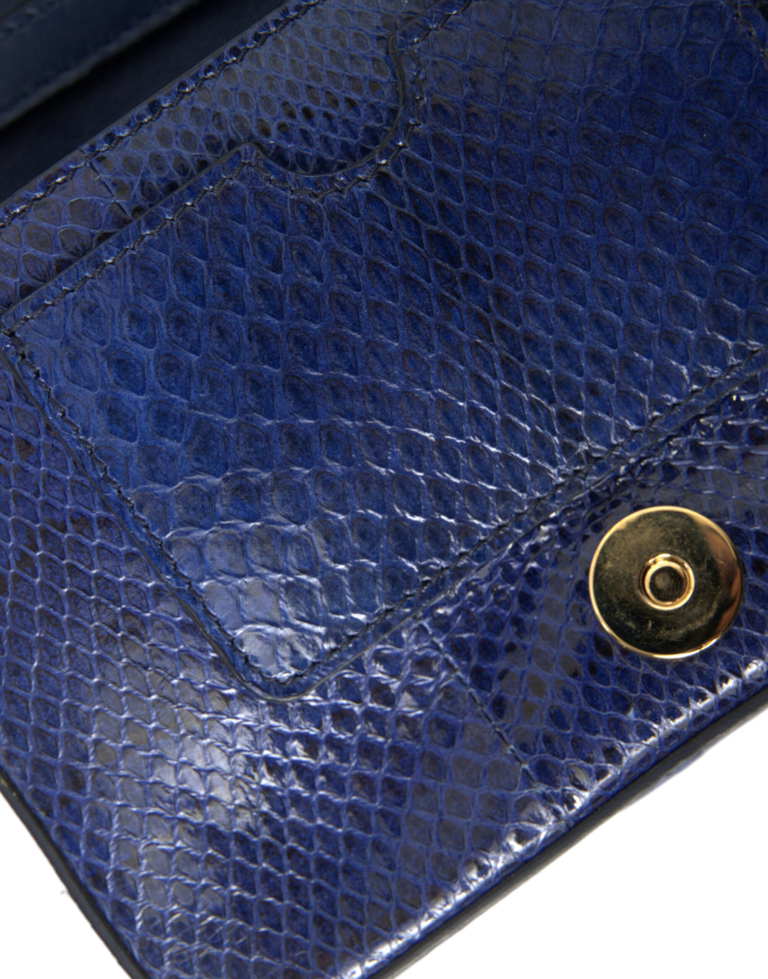 Dunkelblau Pelz Ayers Lily Twist Crossbody Umhängetasche