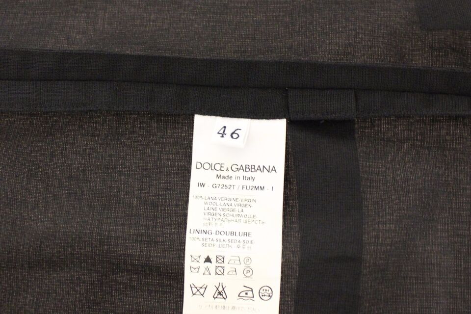 Elegant black wool dress Vest