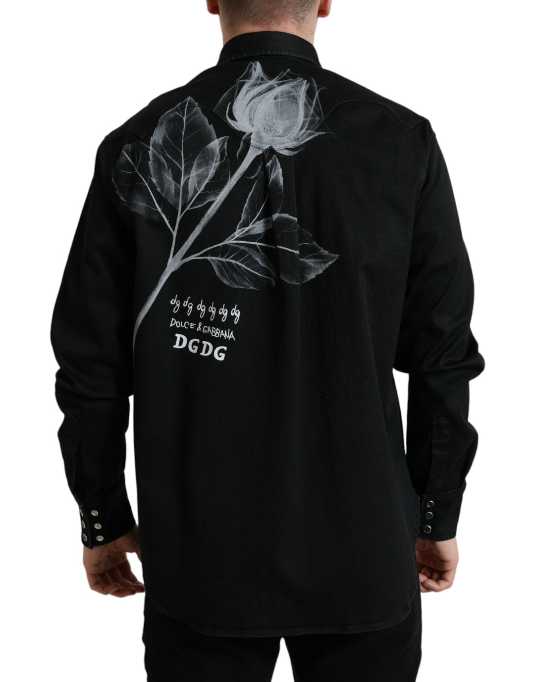 Elegant shirt with floral print