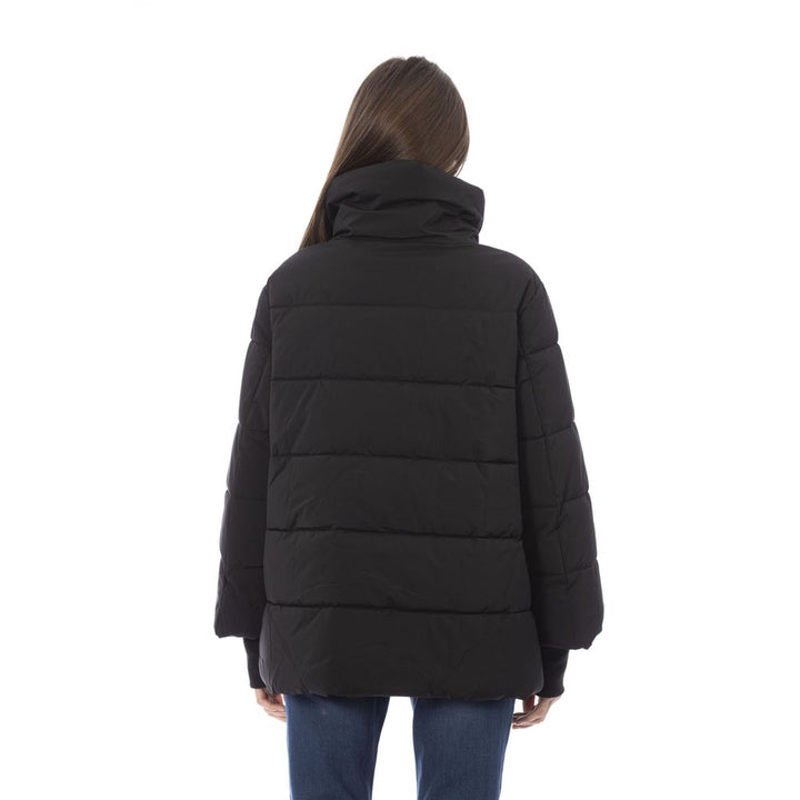 Black polyamide women's jacket