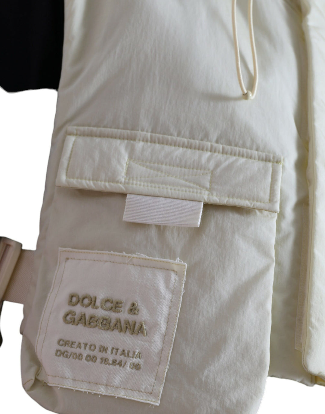 Gelbe Nylonweste mit Kapuze Sportswear Weste Jacke