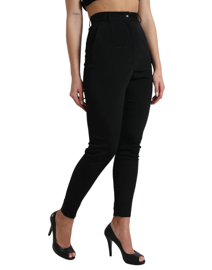 Elegant high-waisted skinny pants