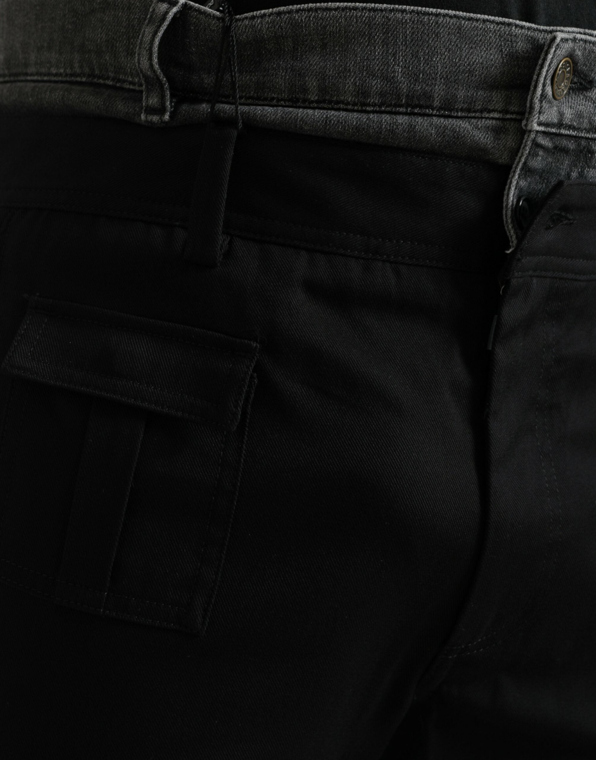 Elegant skinny cotton stretch joggers