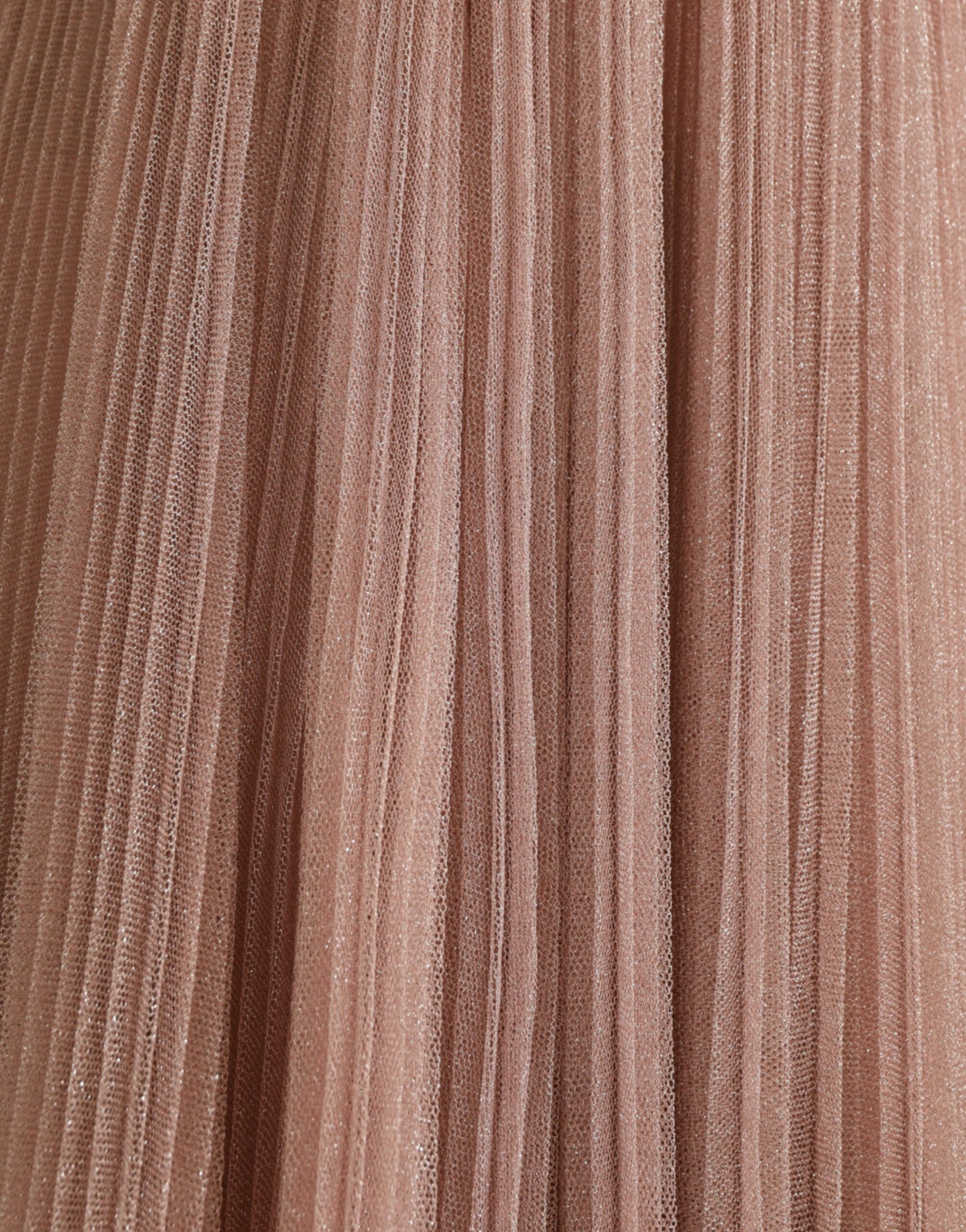Elegant asymmetrical pink tulle dress