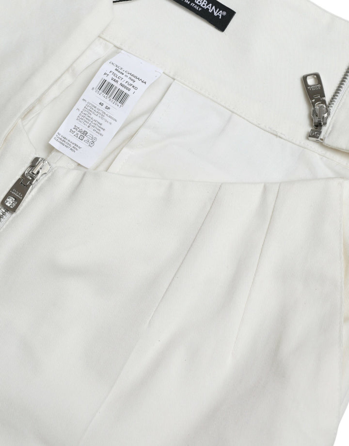 Chic high-waisted trousers with a tapered cut