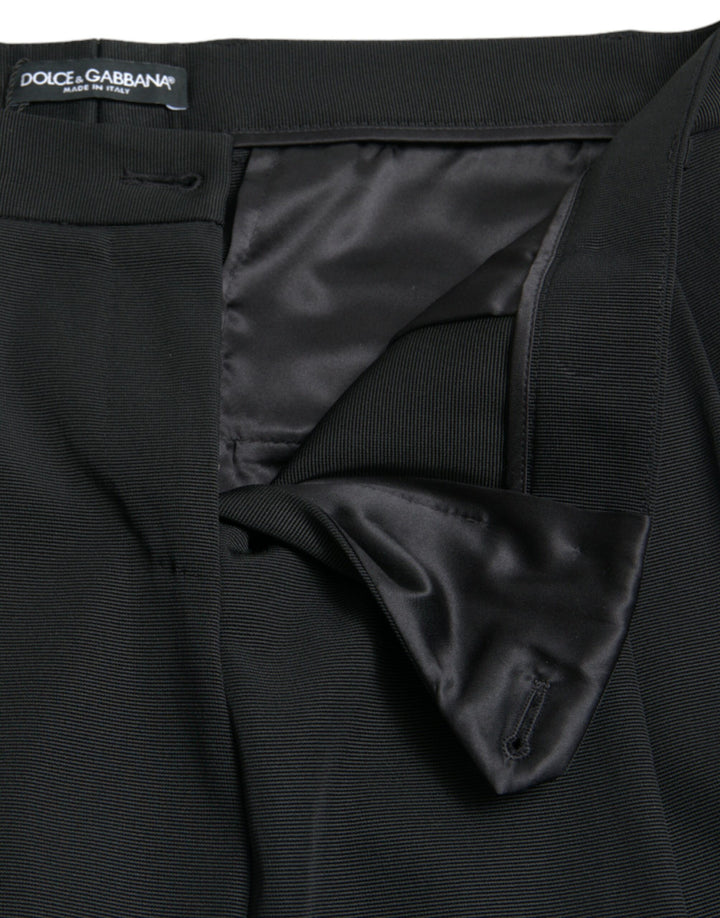 Elegant tailored trousers with high waist