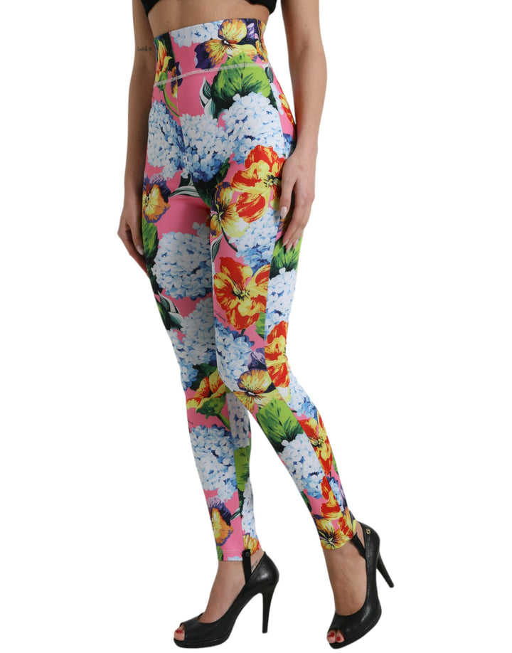 Exquisite floral high waist leggings