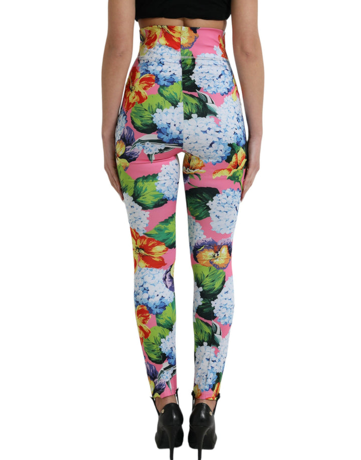Exquisite floral high waist leggings