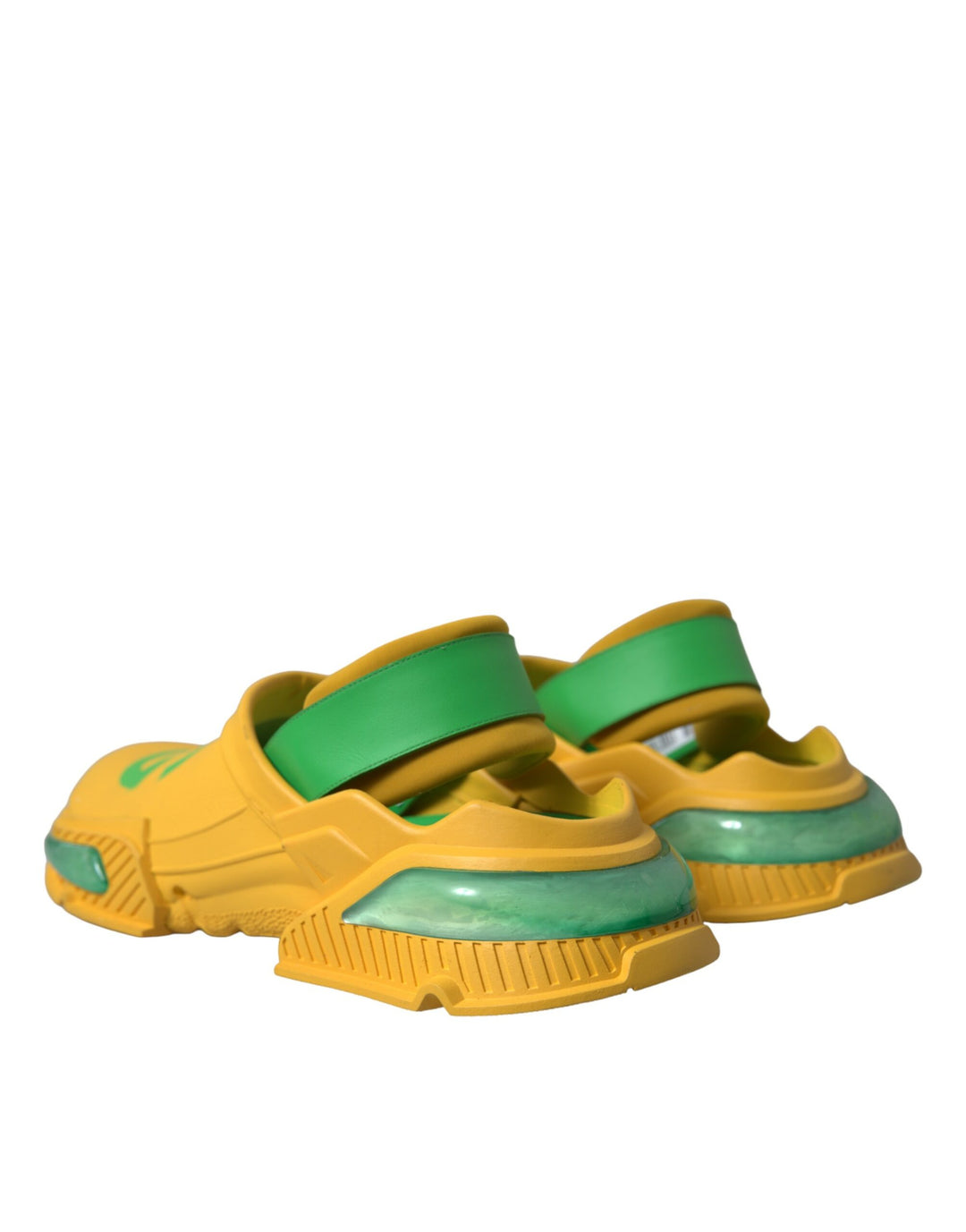 Gelb Grün Gummi Clogs Männer Pantoffeln Männer Schuhe