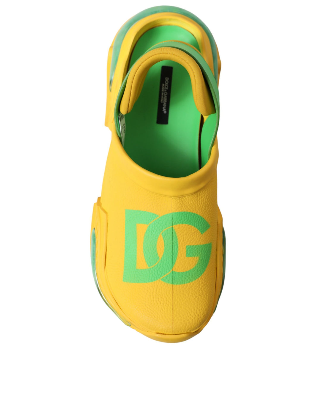 Gelb Grün Gummi Clogs Männer Pantoffeln Männer Schuhe