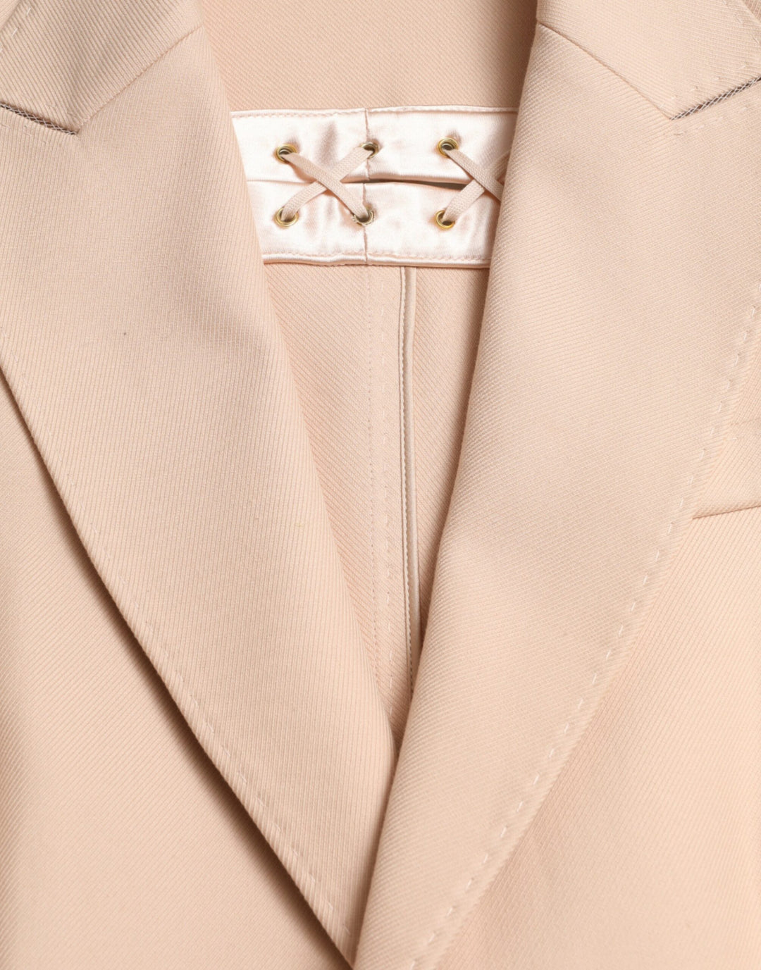 Dolce & Gabbana Eleganter einreihiger Trenchcoat in Beige