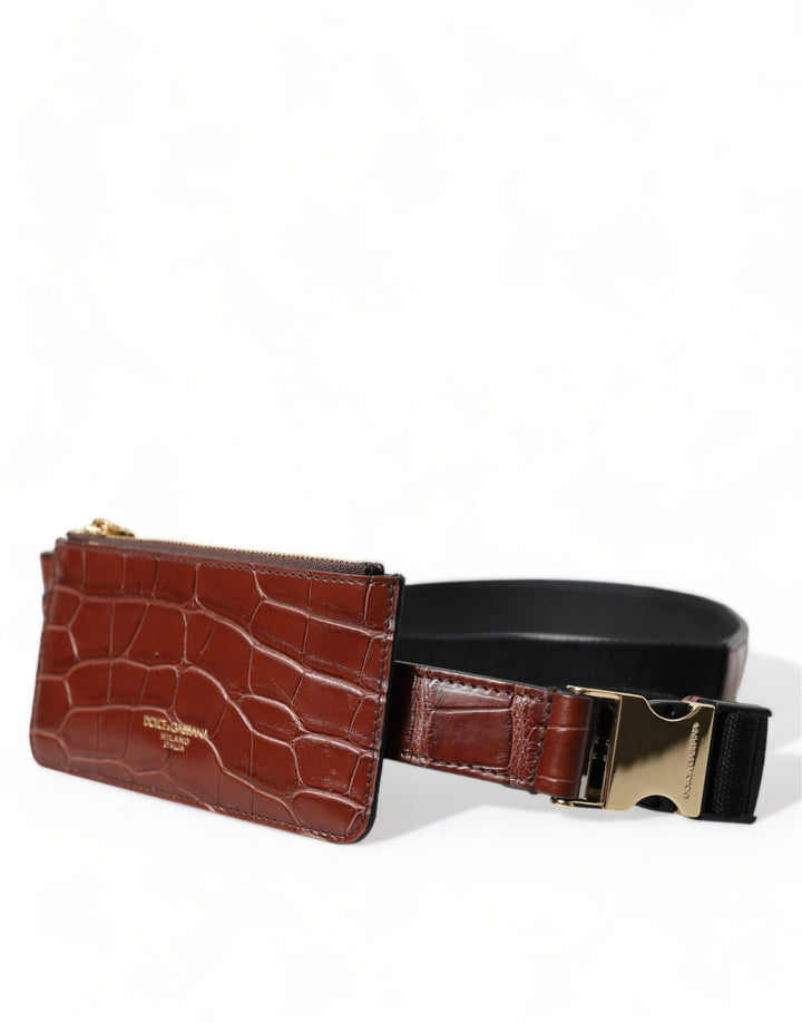 Elegantes Duo aus Leder-Airpod und Münzgeldtasche