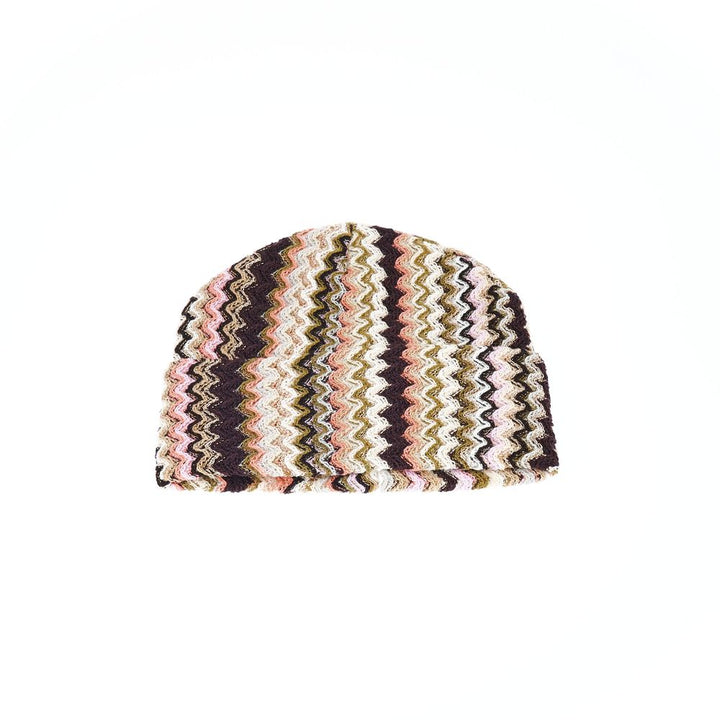 Multicolor Wolle Frauen Hut