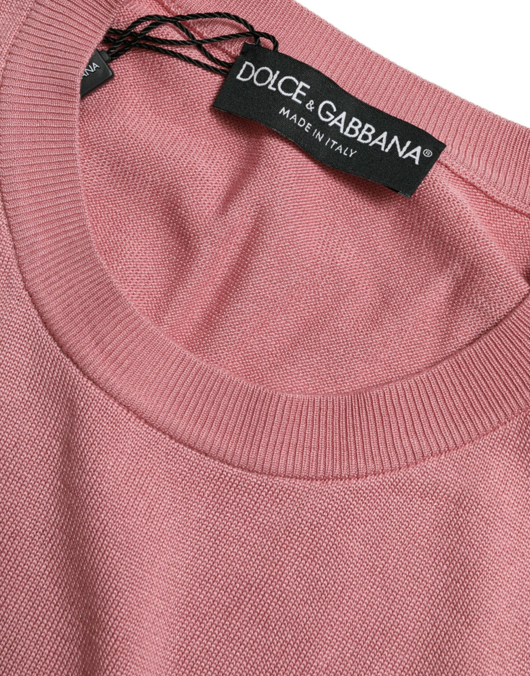 Elegant round neck silk tank top