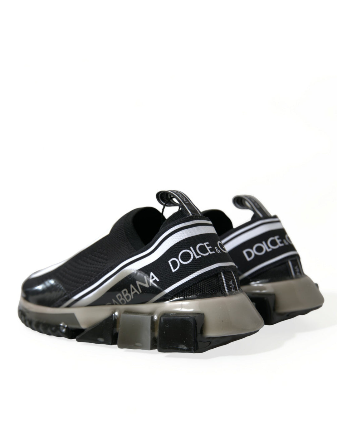 Dolce & Gabbana Elegante schwarz-weiße Sorrento Sneakers