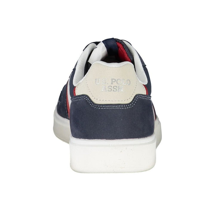 U.S. POLO ASSN. Blaue Polyethylen Herren Sneaker