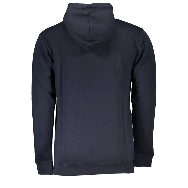 Cavalli Class Blauer Baumwollpullover für Männer