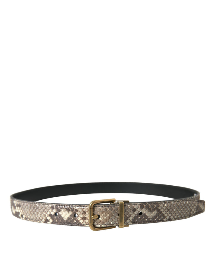Elegant Italian leather belt