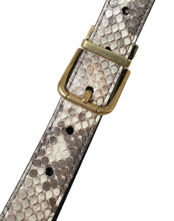 Elegant Italian leather belt