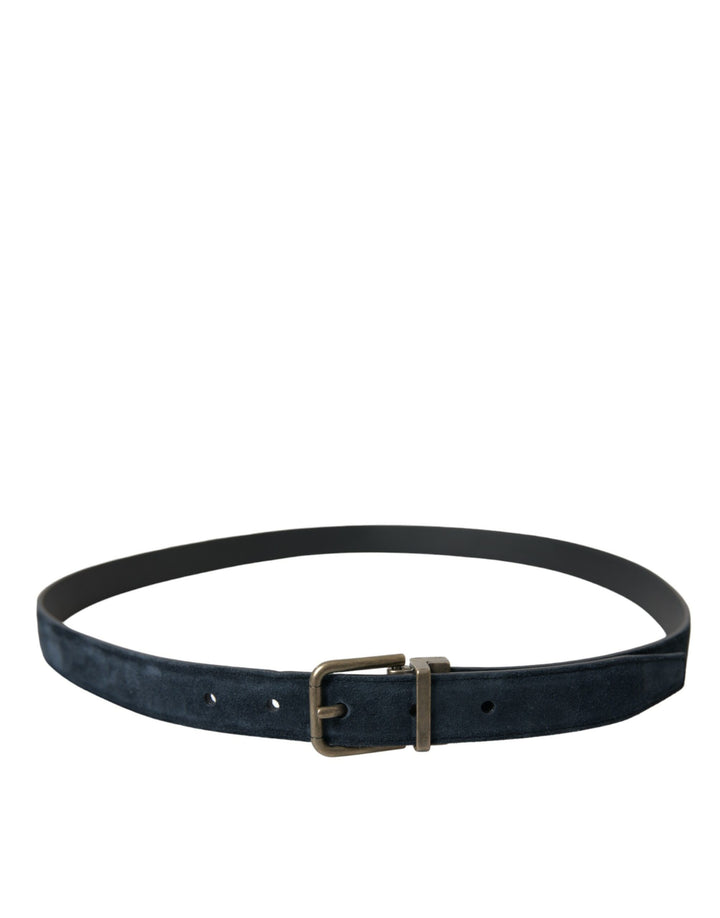 Elegant calfskin belt made of suede