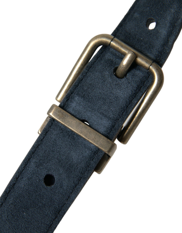 Elegant calfskin belt made of suede