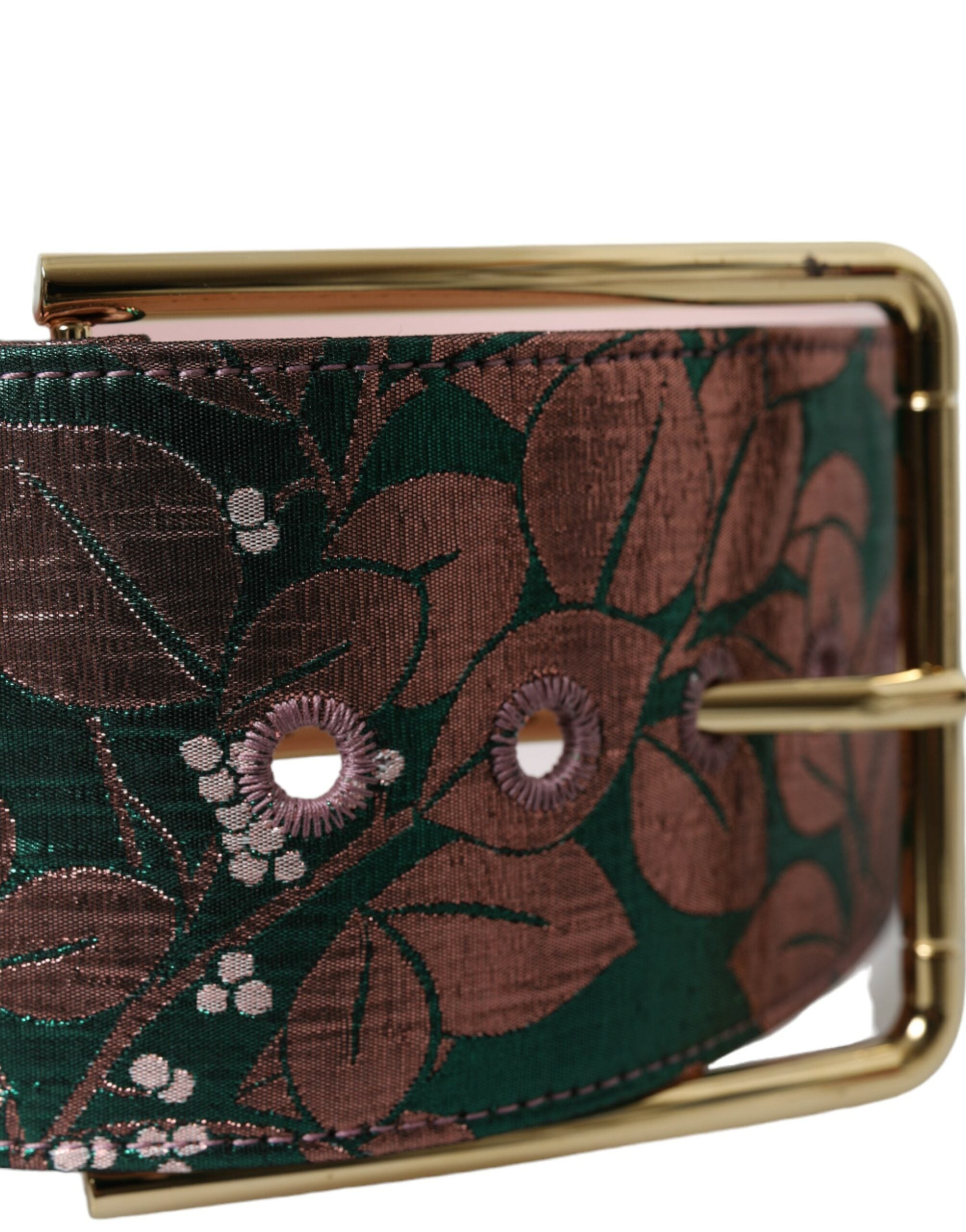 Multicolor statement belt with high waist